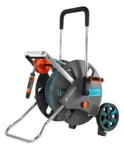GARDENA - AquaRoll L CleverRoll L Easy Set Slangenwagen - Maximaal 50 Meter - Verstelbare Handgreep -Bloempotten Verkoop 1001x1200 1