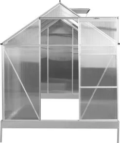 FUXTEC Tuinkas 5,9m² - Broeikas - Kweekkas - Hobbykas - Aluminium/holle Kamerplaat - FX-GWH159 -Bloempotten Verkoop 1010x1200 2