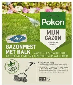 Pokon Gazonmest Met Kalk - 2kg - Mest - Geschikt Voor 30m² - 120 Dagen Voeding 17 Pokon Gazonmest Met Kalk - 2kg - Mest - Geschikt Voor 30m² - 120 Dagen Voeding -Bloempotten Verkoop 1022x1200