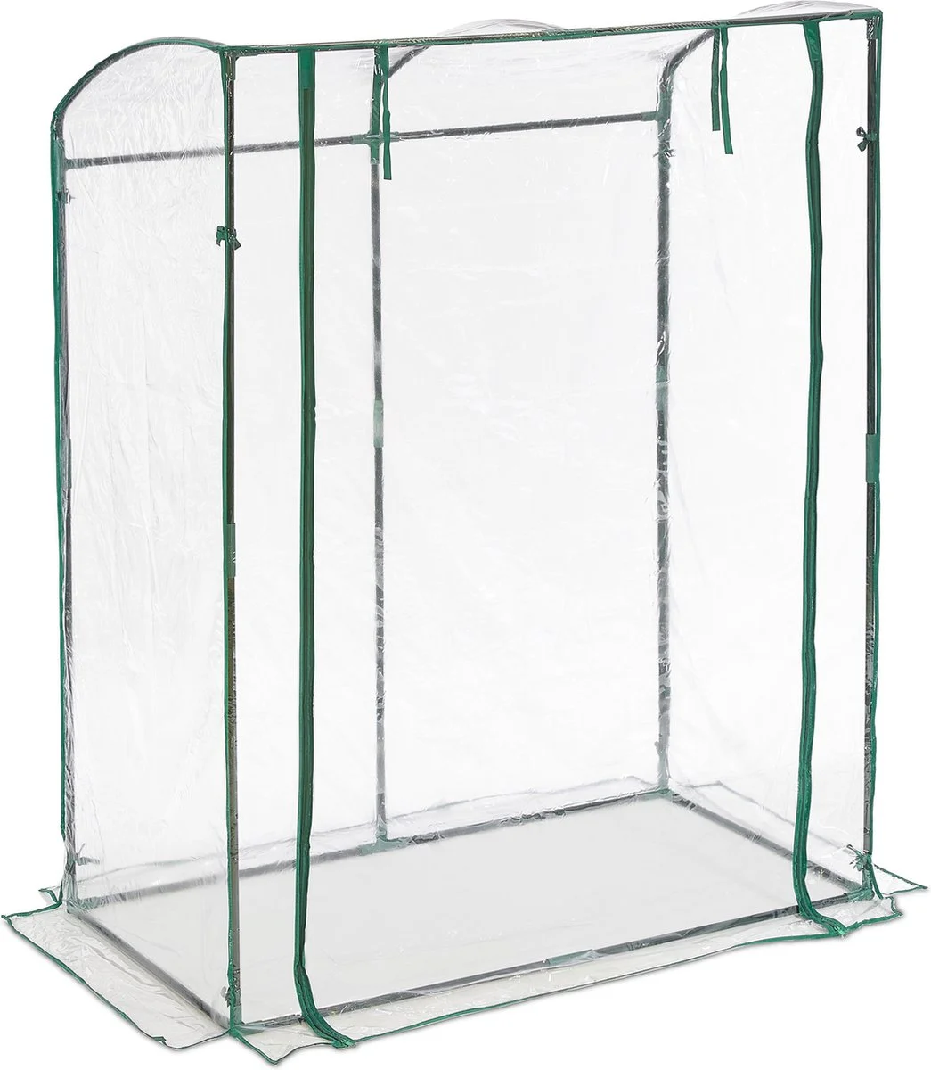 Relaxdays Tomatenkas 170 X 130 X 75 Cm - Folie Tuinkas - Grote Tomaten Kweekkas - Foliekas 9 Relaxdays Tomatenkas 170 X 130 X 75 Cm - Folie Tuinkas - Grote Tomaten Kweekkas - Foliekas - Afbeelding 9