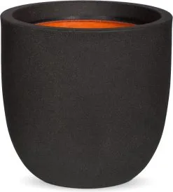 Capi Europe - Bloempot Bol Smooth NL - 35x34 - Zwart - Voor Binnen En Buiten - KBL932 -Bloempotten Verkoop 1081x1200 1