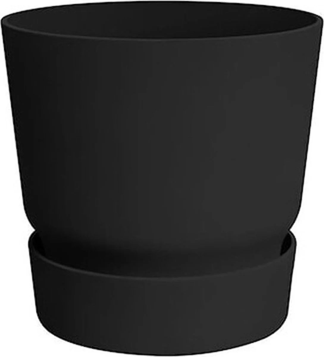 Elho Greenville Rond 40 - Grote Bloempot Voor Buiten - Gemaakt Van Gereycled Plastic - Ø 39.0 X H 36.8 Cm - Living Black 5 Elho Greenville Rond 40 - Grote Bloempot Voor Buiten - Gemaakt Van Gereycled Plastic - Ø 39.0 X H 36.8 Cm - Living Black - Afbeelding 5