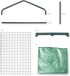 Relaxdays Kas Met Folie Voor In De Tuin Of Op Het Balkon - Tuinkas - Broeikas - Kweekkas - 4 -Bloempotten Verkoop 1106x1200 2