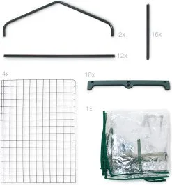 Relaxdays Tuinkas - Foliekas Balkon - Broeikas - Kweekkas - Verkrijgbaar In 3 Afmetingen - 4 11 Relaxdays Tuinkas - Foliekas Balkon - Broeikas - Kweekkas - Verkrijgbaar In 3 Afmetingen - 4 -Bloempotten Verkoop 1114x1200 1