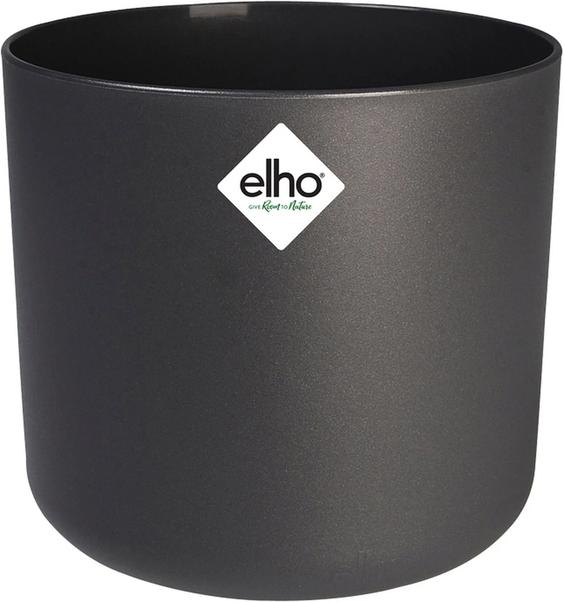 Elho B.for Soft Rond 25 - Bloempot Voor Binnen - Ø 24.7 X H 23.3 Cm - Antraciet 1 Elho B.for Soft Rond 25 - Bloempot Voor Binnen - Ø 24.7 X H 23.3 Cm - Antraciet