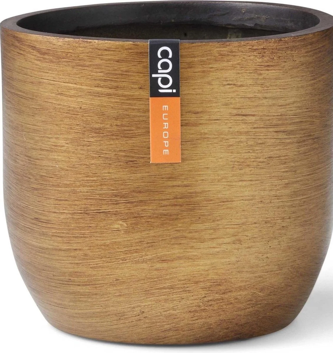 Capi Europe - Bloempot Bol Retro - 14x13 - Goud - Bloempot Voor Binnen - BRTG132 3 Capi Europe - Bloempot Bol Retro - 14x13 - Goud - Bloempot Voor Binnen - BRTG132 - Afbeelding 3