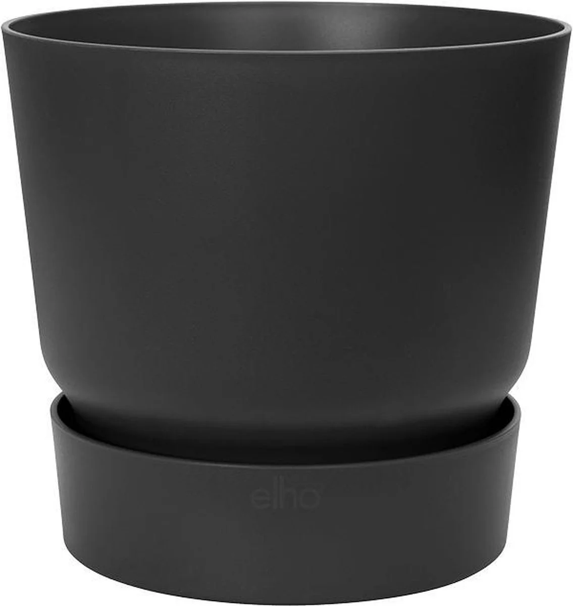 Elho Greenville Rond 40 - Grote Bloempot Voor Buiten - Gemaakt Van Gereycled Plastic - Ø 39.0 X H 36.8 Cm - Living Black 11 Elho Greenville Rond 40 - Grote Bloempot Voor Buiten - Gemaakt Van Gereycled Plastic - Ø 39.0 X H 36.8 Cm - Living Black - Afbeelding 11