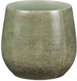 Mica Decorations Oliver Bloempot - H22 X Ø24 Cm - Terracotta - Groen 11 Mica Decorations Oliver Bloempot - H22 X Ø24 Cm - Terracotta - Groen -Bloempotten Verkoop 1136x1200