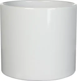 Mica Decorations Era Bloempot - H26 X Ø28 Cm - Wit