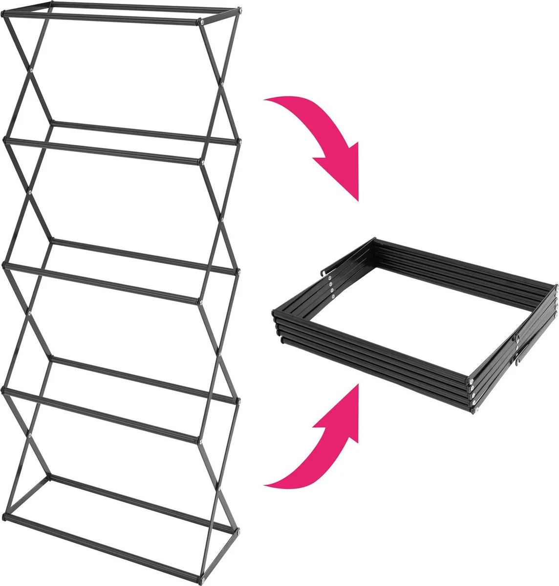 Tectake - Verticaal Plantenrek Met 4 Bakken - 403445 8 Tectake - Verticaal Plantenrek Met 4 Bakken - 403445 - Afbeelding 8