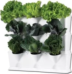 Minigarden® Minigarden Vertical Verticale Tuin - Wit -Bloempotten Verkoop 1157x1200