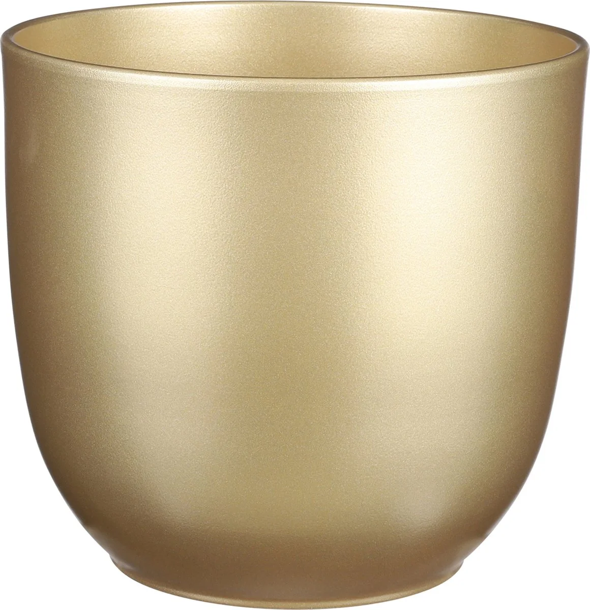 Mica Decorations Tusca Bloempot - H23 X Ø25 Cm - Goud 1 Mica Decorations Tusca Bloempot - H23 X Ø25 Cm - Goud