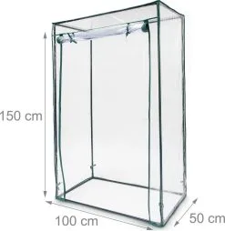 Relaxdays Tomatenkas 150x100x50 Cm - Tuinkas Tomaten - Foliekas - Serre - Kweekkas - PVC 33 Relaxdays Tomatenkas 150x100x50 Cm - Tuinkas Tomaten - Foliekas - Serre - Kweekkas - PVC -Bloempotten Verkoop 1168x1200 2