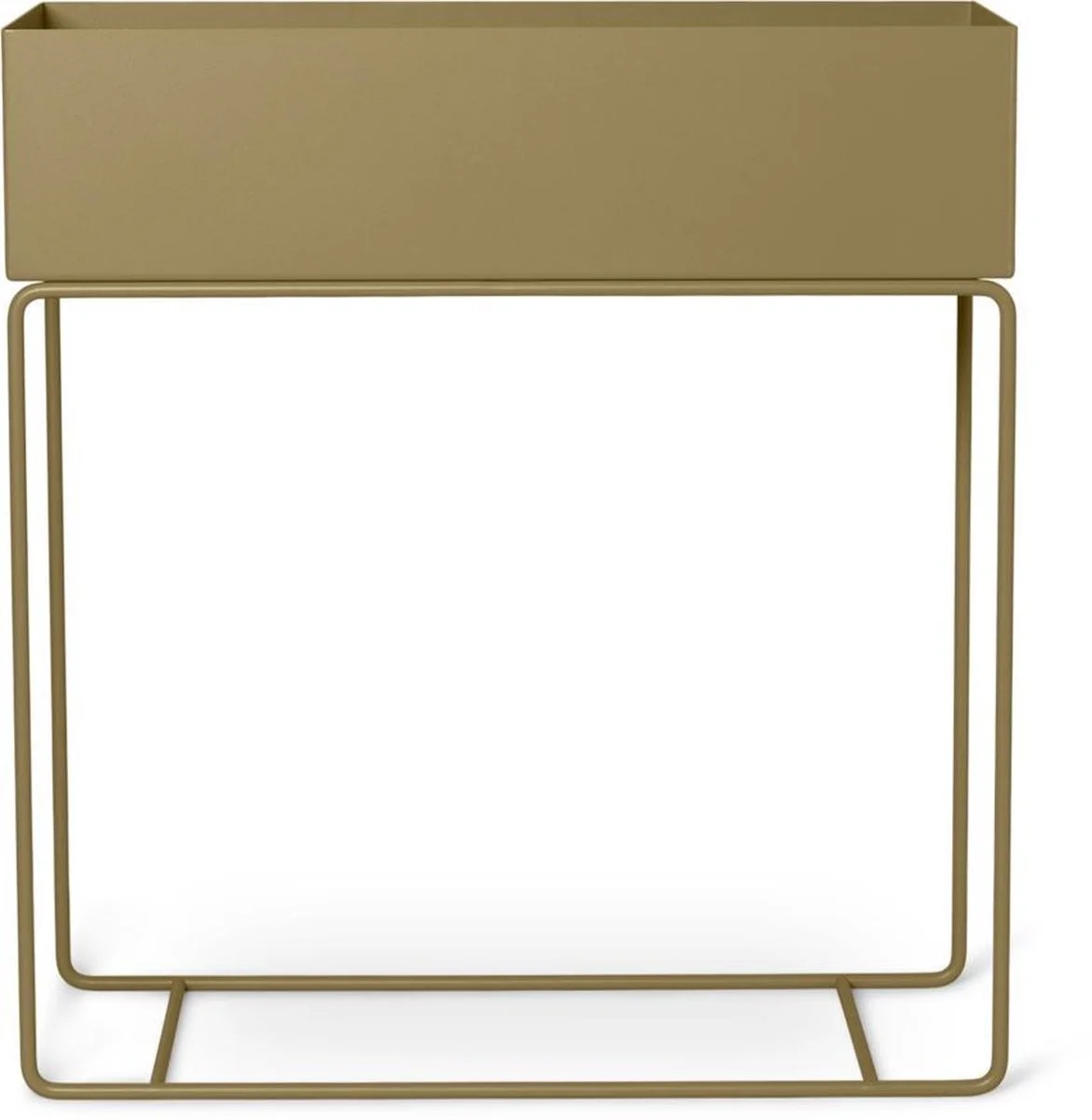 Ferm Living Plant Box 65x60x25cm Olive 1 Ferm Living Plant Box 65x60x25cm Olive