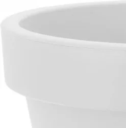 Relaxwonen - Bloempot Rond 60 X 52 Cm Wit -Bloempotten Verkoop 1176x1200