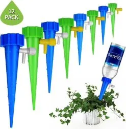 No Stress Products 12 Stuks Plant Bewateringssysteem | Waterdruppelaar | Druppelsysteem |Bewateringssysteem | Bewateringsyteem Watergeefsysteem | Plantenbol | Automatische Gieter | Water Druppelaar | Druppel Systeem | Water Geef Systeem | Plantenbol | -Bloempotten Verkoop 1176x1200 9