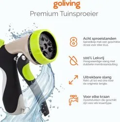 Goliving Tuinslang Flexibel - 30 Meter - Uitrekbare Tuinslang Sproeier - Tuinsproeier - Zwart - Acht Standen - Met Opbergtas 11 Goliving Tuinslang Flexibel - 30 Meter - Uitrekbare Tuinslang Sproeier - Tuinsproeier - Zwart - Acht Standen - Met Opbergtas -Bloempotten Verkoop 1180x1200 2