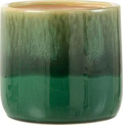 J-Line Bloempot Elise Keramiek Groen Large
