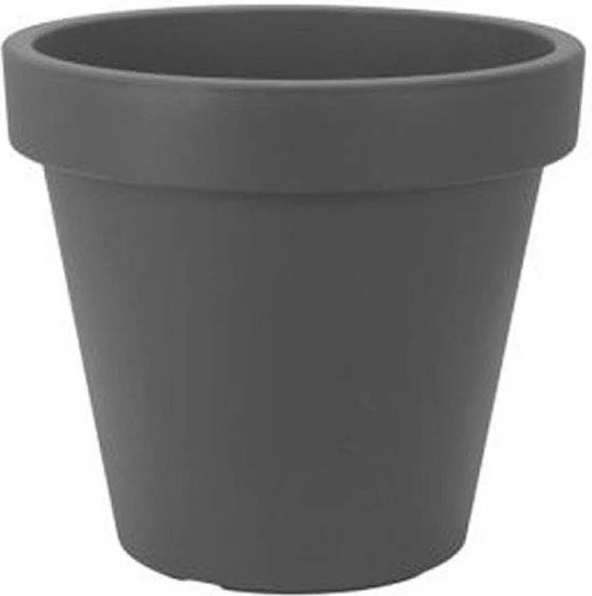 Relaxwonen Kunststof Bloempot Antraciet Ø60 Cm - Hoogte 52 Cm 1 Relaxwonen Kunststof Bloempot Antraciet Ø60 Cm - Hoogte 52 Cm