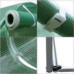 Diferza™ Kas 300x200x190 Cm, Foliekas Wintervast, Tomatenhuis Met Deur 6 Ramen -Bloempotten Verkoop 1197x1200 10