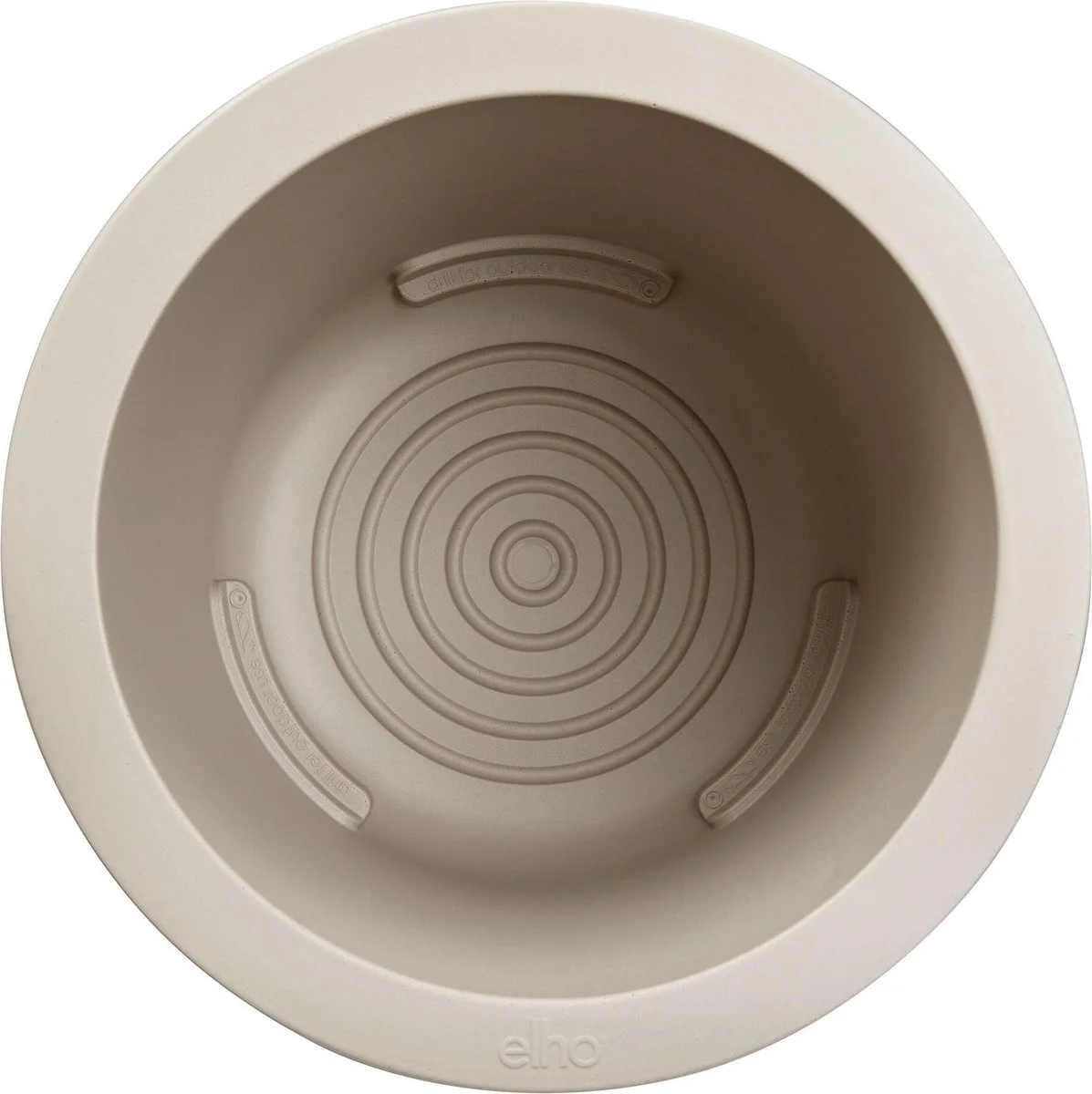 Elho Pure Coupe 41 - Bloempot Voor Binnen & Buiten - Ø 41.3 X H 57.9 Cm - Beige/Balanced Beige 7 Elho Pure Coupe 41 - Bloempot Voor Binnen & Buiten - Ø 41.3 X H 57.9 Cm - Beige/Balanced Beige - Afbeelding 7