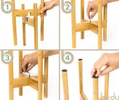 Budu Plantenstandaard Binnen – Plantenhouder – Plantenrek – Uitschuifbaar - Bloempot Standaard - Bamboe Hout - Ø 20 Tot 30 Cm 15 Budu Plantenstandaard Binnen – Plantenhouder – Plantenrek – Uitschuifbaar - Bloempot Standaard - Bamboe Hout - Ø 20 Tot 30 Cm -Bloempotten Verkoop 1200x1000 3