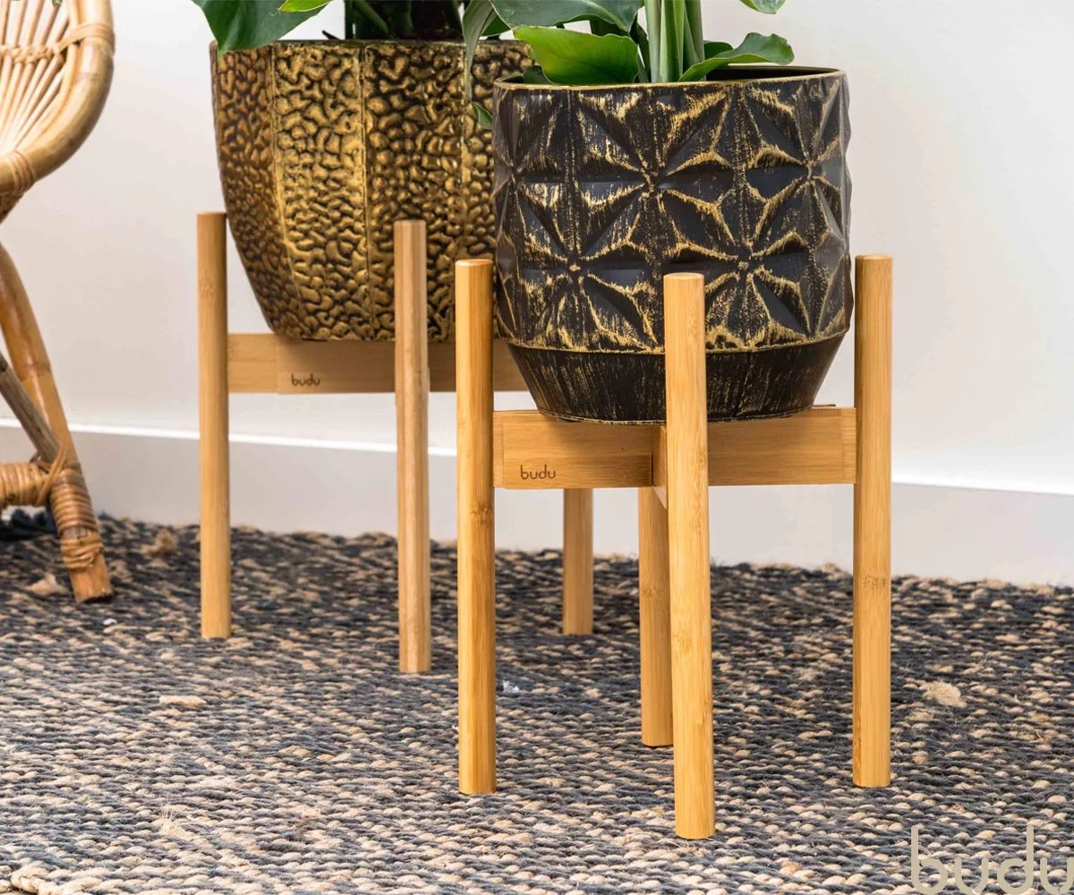 Budu Plantenstandaard Binnen – Plantenhouder – Plantenrek – Uitschuifbaar - Bloempot Standaard - Bamboe Hout - Ø 20 Tot 30 Cm 9 Budu Plantenstandaard Binnen – Plantenhouder – Plantenrek – Uitschuifbaar - Bloempot Standaard - Bamboe Hout - Ø 20 Tot 30 Cm - Afbeelding 9