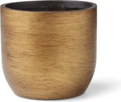 Capi Europe - Bloempot Bol Retro - 23x21 - Goud - Bloempot Voor Binnen - BRTG134 -Bloempotten Verkoop 1200x1007