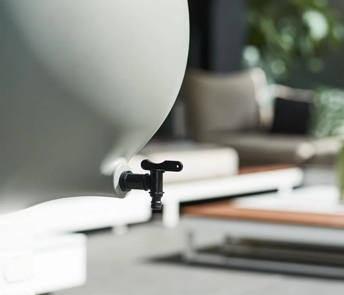 Elho Pure Raindrop 70L - Geel/Oker 8 Elho Pure Raindrop 70L - Geel/Oker - Afbeelding 8