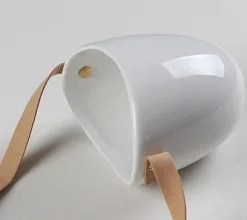 Merkloos Plantenhanger Keramiek – Set Van 3 – Steen- Hangpot – Hangende Bloempot Plantenpot Met 3 Verschillende Koorden – 12 X 11 X 9.5 Cm -Bloempotten Verkoop 1200x1067 1