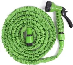 Benson - Tuinslang - Fexibel - 10 Meter - Tuinslang Met Koppeling - Spuitpistool - Groen