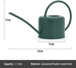 CKB LTD - Gieters - Gieter - Retro - Gietertje - Kleine Gieter Voor Binnen En Buiten - 1 Liter - Groen Plantengieter Tuingieter Bloemengieter Mini Klein Metaal Binnenplantjes Gietertjes Tuingieters Vintage Kamerplanten Buitengieter Binnenshuis -Bloempotten Verkoop 1200x1079