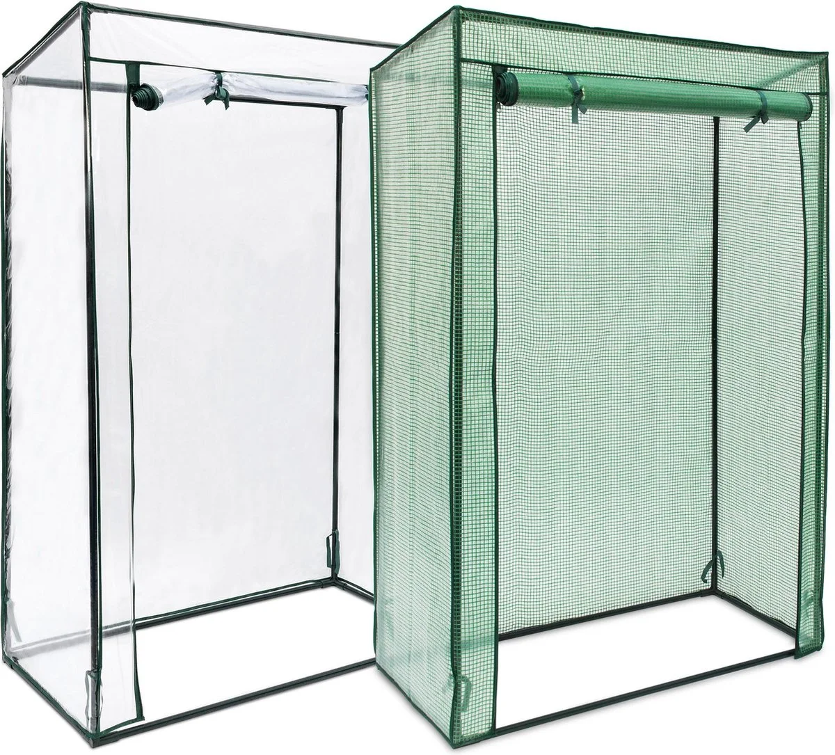 Relaxdays Kweekkas Tomaten - Folie Tuinkas - Tomatenhuis - Foliekas - Broeikas Kunststof - PE 2 Relaxdays Kweekkas Tomaten - Folie Tuinkas - Tomatenhuis - Foliekas - Broeikas Kunststof - PE - Afbeelding 2