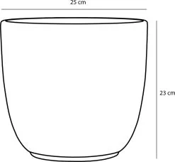 Mica Decorations Tusca Bloempot - H23 X Ø25 Cm - Goud 8 Mica Decorations Tusca Bloempot - H23 X Ø25 Cm - Goud -Bloempotten Verkoop 1200x1108