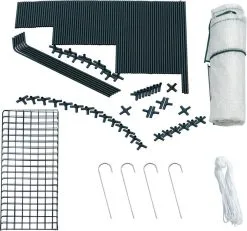 Gardebruk Kweekkas 2m² - 8 Legplanken & 4 Ramen - 195x143x143 Cm -Bloempotten Verkoop 1200x1120 1