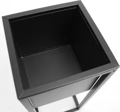 Home&Styling Bloempot - Metaal - Bloemen - Plantenpot - Voor Binnen - Zwart - 70 Cm -Bloempotten Verkoop 1200x1120