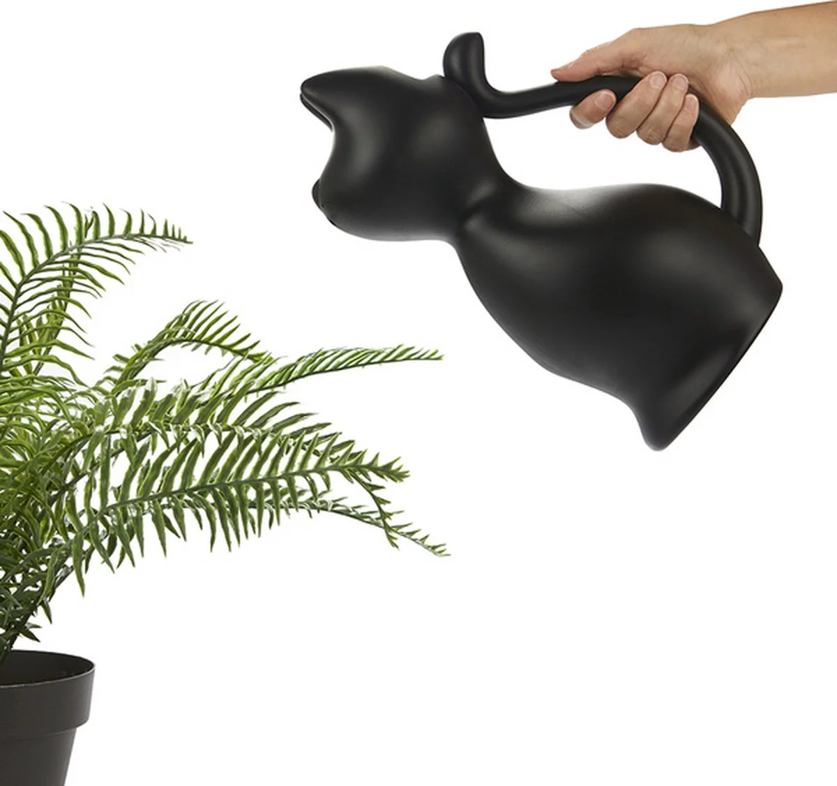 Balvi Meow! Kat Gieter - Zwart 2 Balvi Meow! Kat Gieter - Zwart - Afbeelding 2