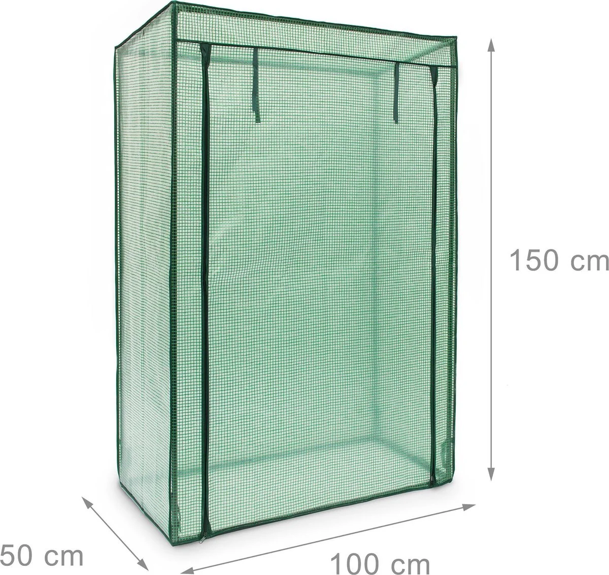 Relaxdays Kweekkas Tomaten - Folie Tuinkas - Tomatenhuis - Foliekas - Broeikas Kunststof - PE 8 Relaxdays Kweekkas Tomaten - Folie Tuinkas - Tomatenhuis - Foliekas - Broeikas Kunststof - PE - Afbeelding 8