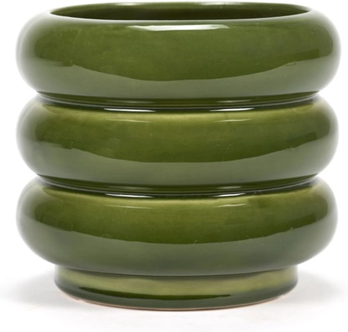 Serax Bloempot-Sierpot Groen D 14.5 Cm H 12,5 Cm 1 Serax Bloempot-Sierpot Groen D 14.5 Cm H 12,5 Cm