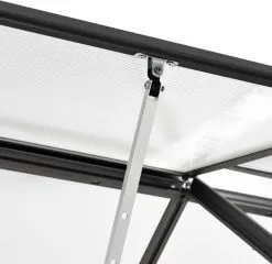 VidaXL Broeikas Met Basisframe 4,75 M² Aluminium Antracietkleurig 16 VidaXL Broeikas Met Basisframe 4,75 M² Aluminium Antracietkleurig -Bloempotten Verkoop 1200x1164 1