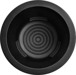 Elho Pure Coupe 35 - Bloempot Voor Binnen & Buiten - Ø 34.9 X H 49.0 Cm - Zwart/Zwart -Bloempotten Verkoop 1200x1186