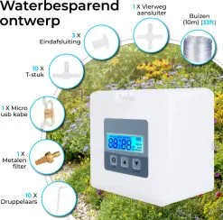 Home Goods Automatisch Bewateringssysteem Voor Kamerplanten Met Pomp – Waterdruppelaar – Watergeefsysteem– Planten Watergever -Bloempotten Verkoop 1200x1186 5
