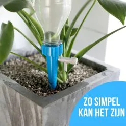 No Stress Products 12 Stuks Plant Bewateringssysteem | Waterdruppelaar | Druppelsysteem |Bewateringssysteem | Bewateringsyteem Watergeefsysteem | Plantenbol | Automatische Gieter | Water Druppelaar | Druppel Systeem | Water Geef Systeem | Plantenbol | -Bloempotten Verkoop 1200x1196 6