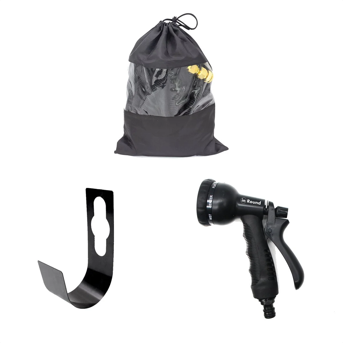 In Round Flexibele Tuinslang – 22,5 Meter – Sproeikop, Tuinslanghouder 8 In Round Flexibele Tuinslang – 22,5 Meter – Sproeikop, Tuinslanghouder - Afbeelding 8