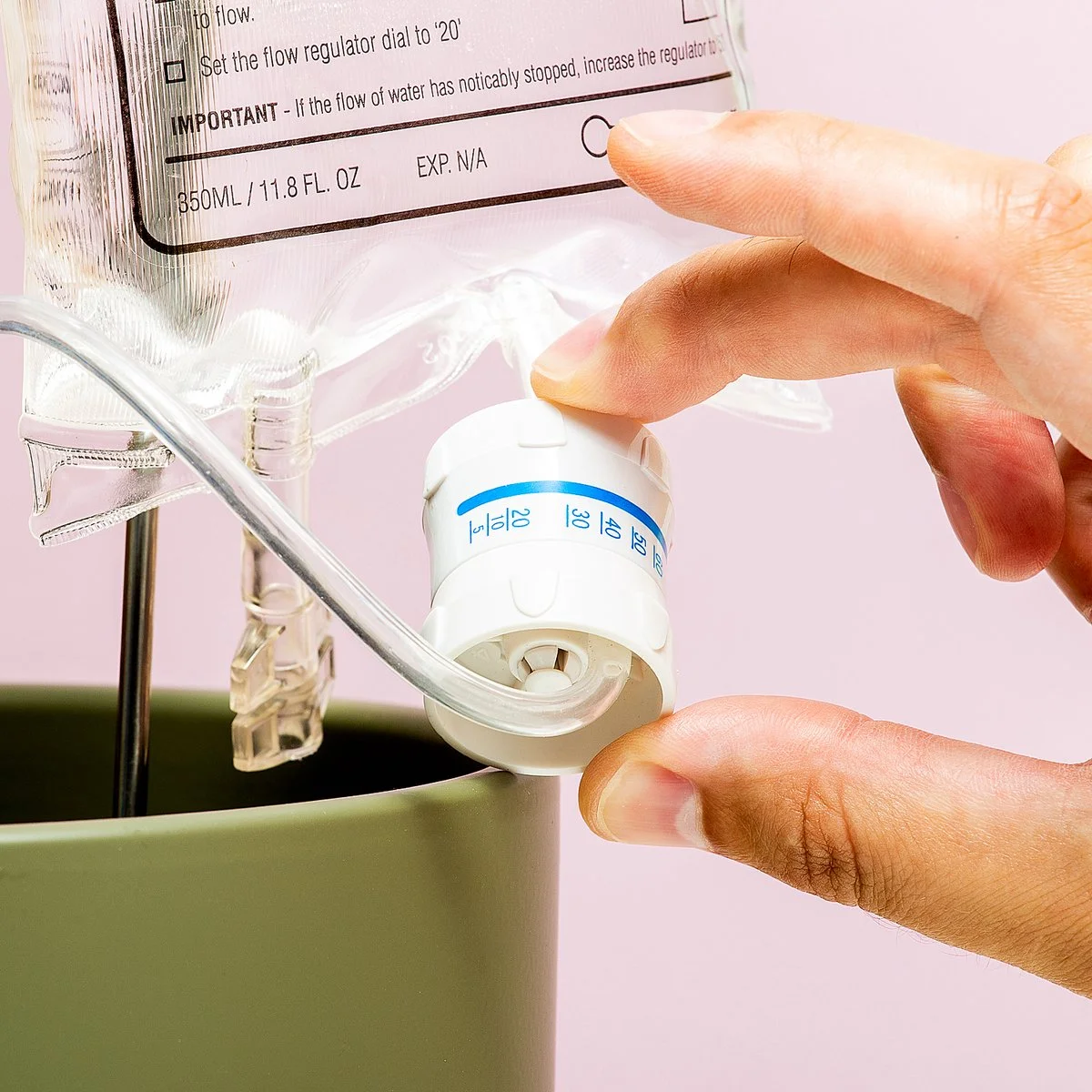 BUBBLEGUM STUFF Woonaccessoires- Automatisch Watergeef Systeem | Plantenwaterer - Life Support Irrigatieapparaat | Druppelaar Kamerplanten - | Planten Watergever Met Druppelsysteem 350ml 3 BUBBLEGUM STUFF Woonaccessoires- Automatisch Watergeef Systeem | Plantenwaterer - Life Support Irrigatieapparaat | Druppelaar Kamerplanten - | Planten Watergever Met Druppelsysteem 350ml - Afbeelding 3