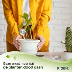 Ridem Waterdruppelaar Voor Planten - Irrigatiesysteem- Waterbol - Druppelsysteem - Watergeefsysteem Voor Kamerplanten - Plantenwatergever -6 Stuks - Transparant -Bloempotten Verkoop 1200x1200 1120
