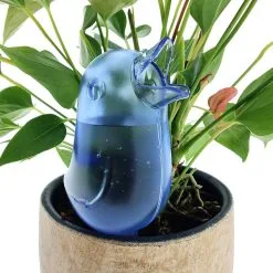 JS Drippy - Waterdruppelaars Set Van 2 Stuks - Druppelaar Vogel - Druppelsysteem Planten - Watergeefsysteem Kamerplanten - Waterbol - Blauw -Bloempotten Verkoop 1200x1200 1157