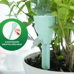 SKYARD® Waterdruppelaar Set Van 10 – Watergeefsysteem Geschikt Binnen (Kamerplanten) En Buiten – Bewateringssysteem Met Instelbare Druppelsnelheid - Irrigatiesysteem - Planten Watergever - Waterbol -Bloempotten Verkoop 1200x1200 1187