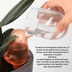 Devos Waterdruppelaar Voor Planten 2 Stuks - Waterbol Kamerplanten - Automatisch Watergeefsysteem - Vogel - Blauw -Bloempotten Verkoop 1200x1200 1198