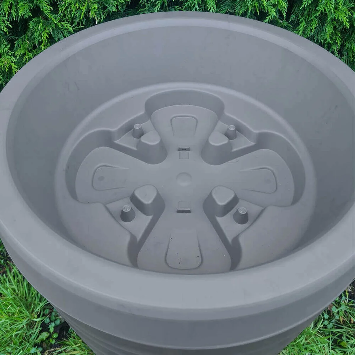 Tuinartikelen.nu Regenton Wave - 240 Liter - Grijs 2 Tuinartikelen.nu Regenton Wave - 240 Liter - Grijs - Afbeelding 2